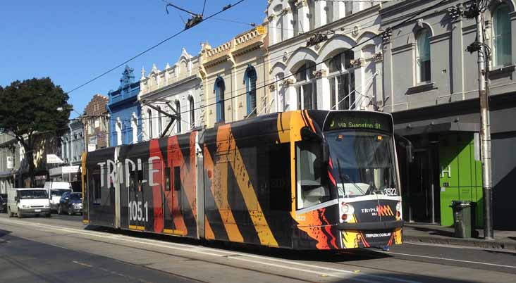 Yarra Trams Siemens Combino Triple M 3522